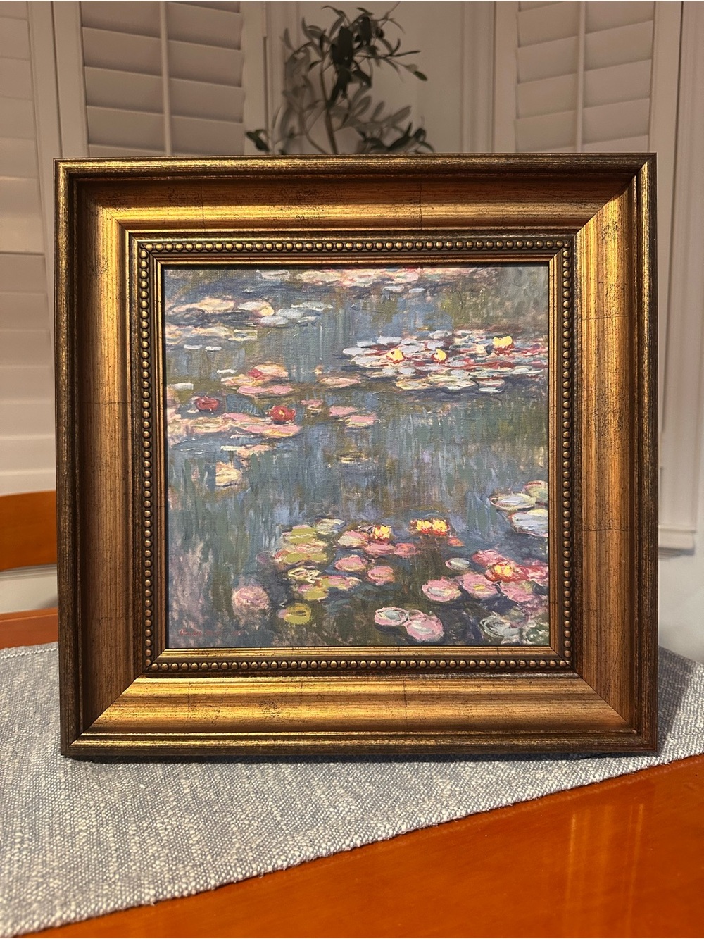 15x15 Water Lilies by Claude Monet
